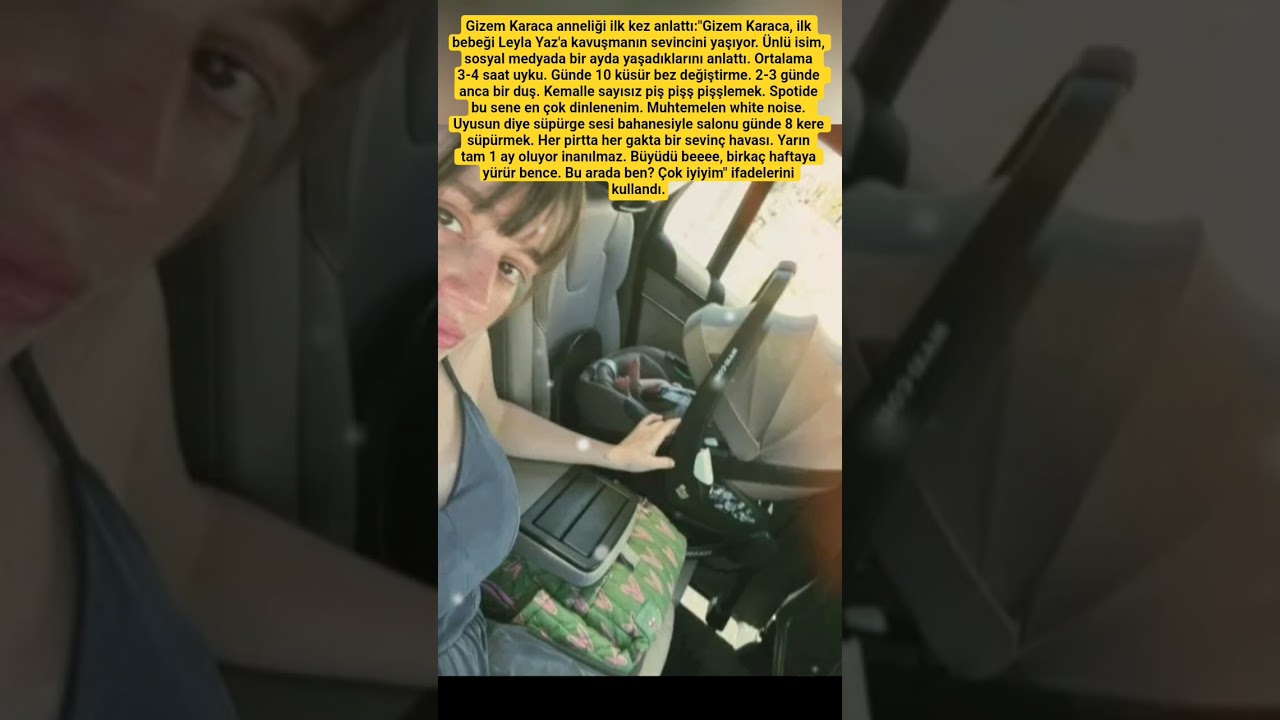 Gizem Karaca Anneliğini İlk Kez Anlatıyor: Leyla Yaz ile Mutluluğu Paylaşıyor 🎉