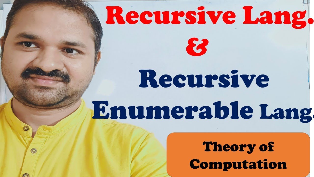 Recursive & Recursively Enumerable Languages 📚