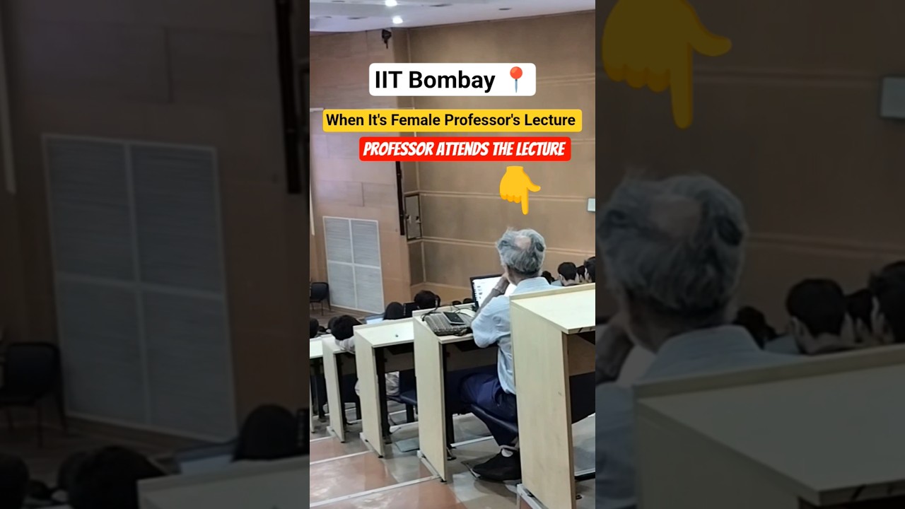 Inspiring Lecture by Female Professor at IIT Bombay 🎓