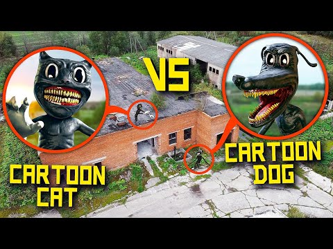 Серия 6 - МОЙ ДРОН СНЯЛ CARTOON DOG напал на CARTOON CAT! **картун дог существует**