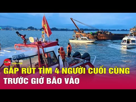 Toàn cảnh vụ lật tàu du lịch trên vịnh Hạ Long: Tiết lộ danh tính 4 người hiện mất tích | Tin24h