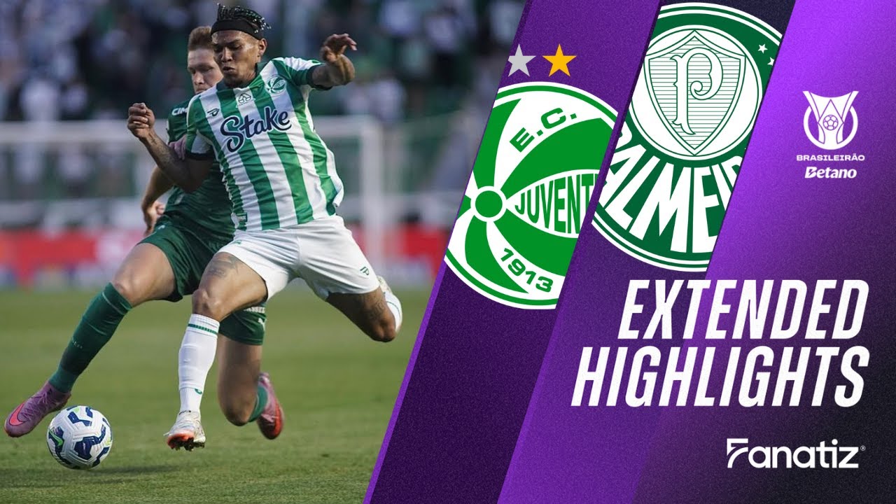 Palmeiras Dominates Juventude 2-0 | Highlights & Key Goals | Brasileirão 2025 ⚽