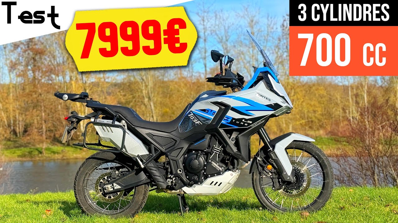 "Test" Ce TRAIL va vous faire aimer les chinoises 🇨🇳 "Zontes 703f Adventure A2 de 2025"