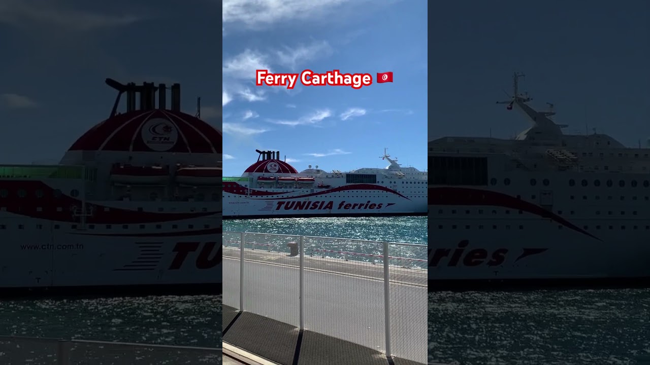 Bateau Carthage de la CTN πΉπ³