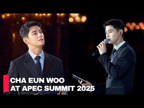 ASTRO Cha Eun Woo Stuns the World as Master of Ceremony At APEC SUMMIT 2025!