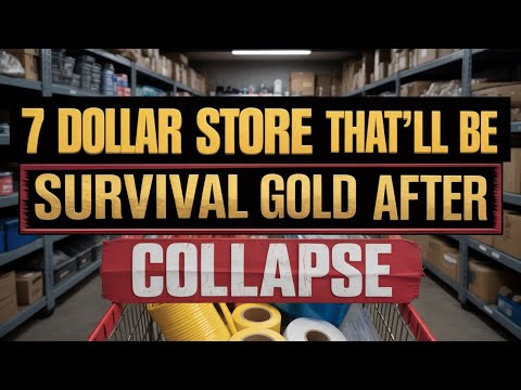 7 Dollar Store Items That’ll Be Survival GOLD After Collapse