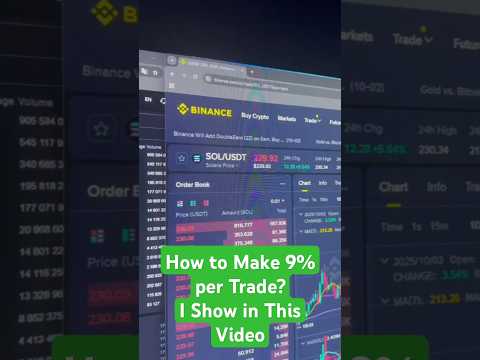 đ°â I Show How to Make 9 % per Round in Crypto Trading | Crypto Arbitrage Method #cryptotrading