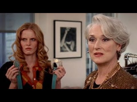 Le diable s'habille en Prada : Meryl Streep en bleu céleste