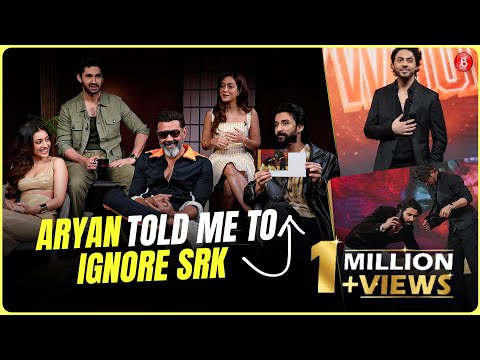 The Ba***ds of Bollywood Cast Bobby Deol, Raghav Juyal & Lakshya on SRK-Aryan & Aamir-Salman Cameo