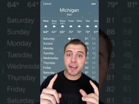 What Percent Chance Of Rain Actually Means #shorts