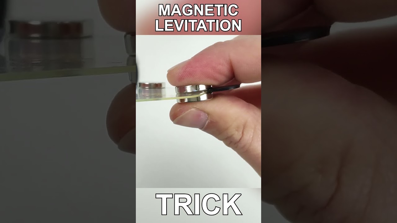 Amazing Magnetic Levitation Trick You Can Try at Home ✨