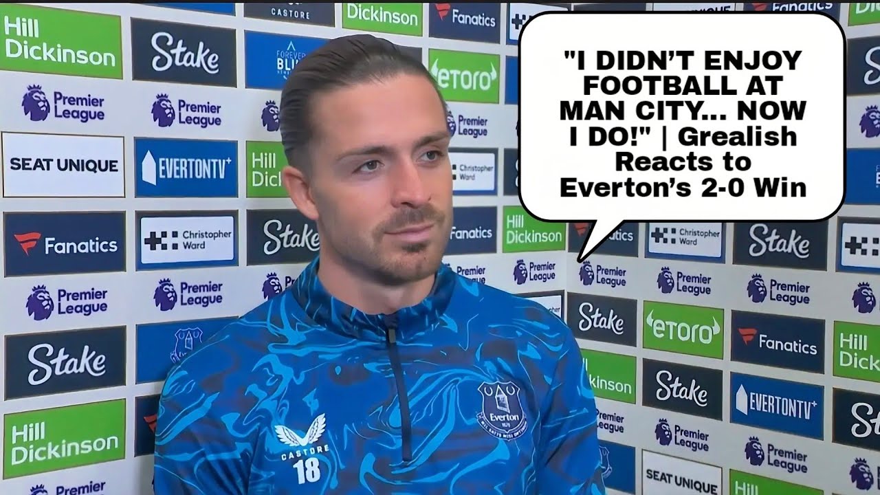 Jack Grealish Reacts to Everton's Big Win vs Brighton After 2 Years of Football Drought ⚽