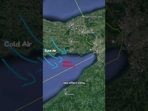 Why Does Buffalo, NY Get So Much Snow? #geography