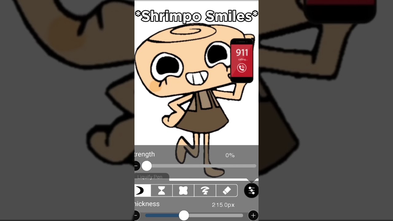 Shrimpo Smiles in Dandy’s World 😄