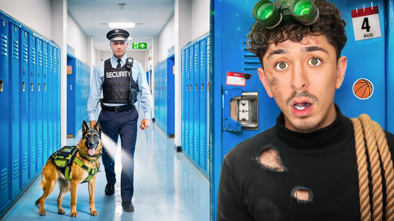 I Survived Overnight in a School!