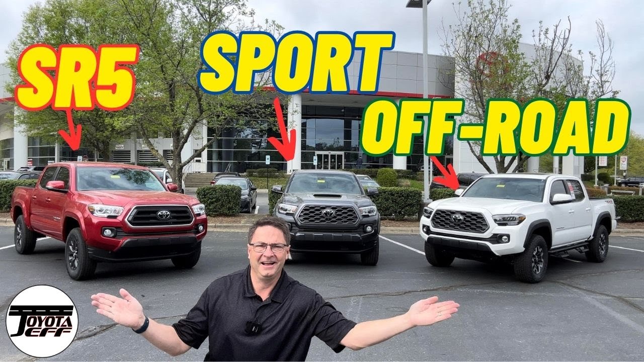 Toyota Tacoma 2023: SR5, TRD Sport & Off-Road Comparison 🚗