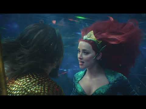 Mera kissing Aquaman Aquaman 4k, IMAX MovieClips&Cuts