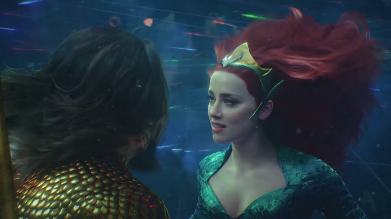 Watch the Epic Kissing Scene from Aquaman in Stunning 4K & IMAX 🎬