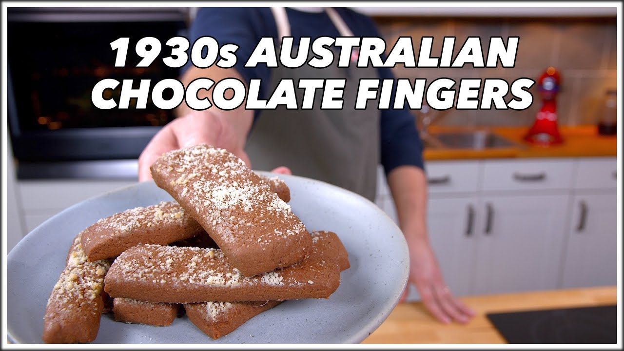 1930s Australian Chocolate Fingers 🍪
