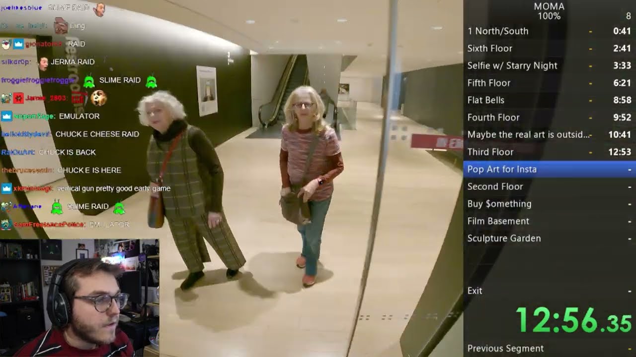 MoMA 100% Speedrun in 20:17 🎨 (New PB!)