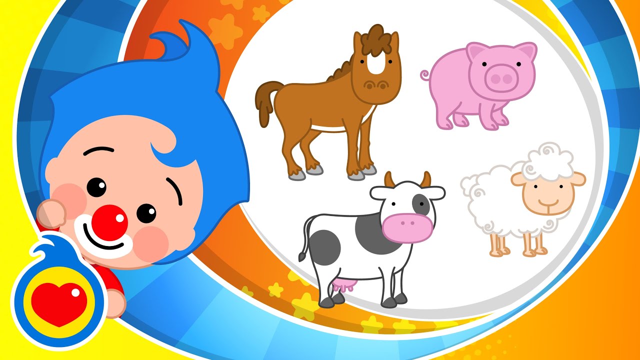 Aprenda os Animais da Fazenda com Um Herói do Coração 🐔🐷🐮🐴