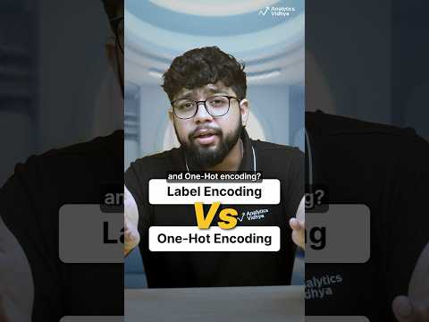 Label Encoding vs One-Hot Encoding | ML Interview Question ✅