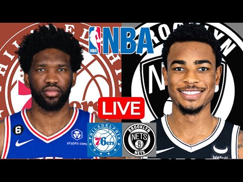 LIVE: PHILADELPHIA 76ERS vs BROOKLYN NETS | NBA | PLAY BY PLAY | SCOREBOARD