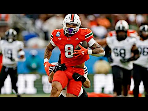 Elijah Arroyo Full 2024 Season Highlights💥| Miami Tight End | NFL Draft Film