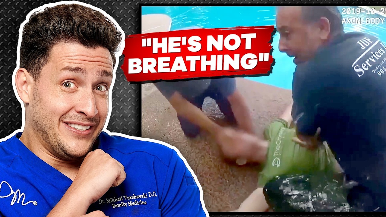 Doctor Reacts to Medical Emergencies Caught on Body Cams