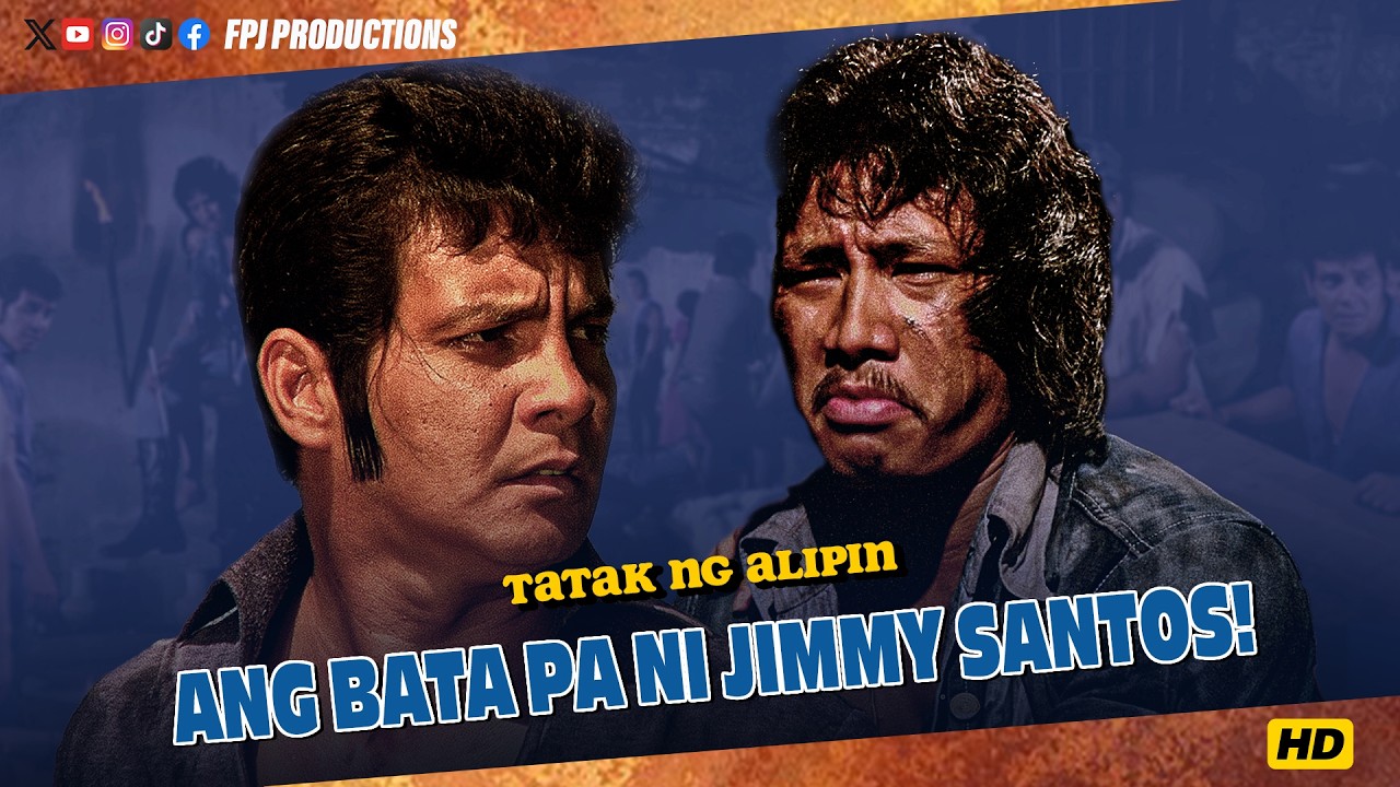 Jimmy Santos as a Child in Classic FPJ Film 'Tatak ng Alipin' π¬