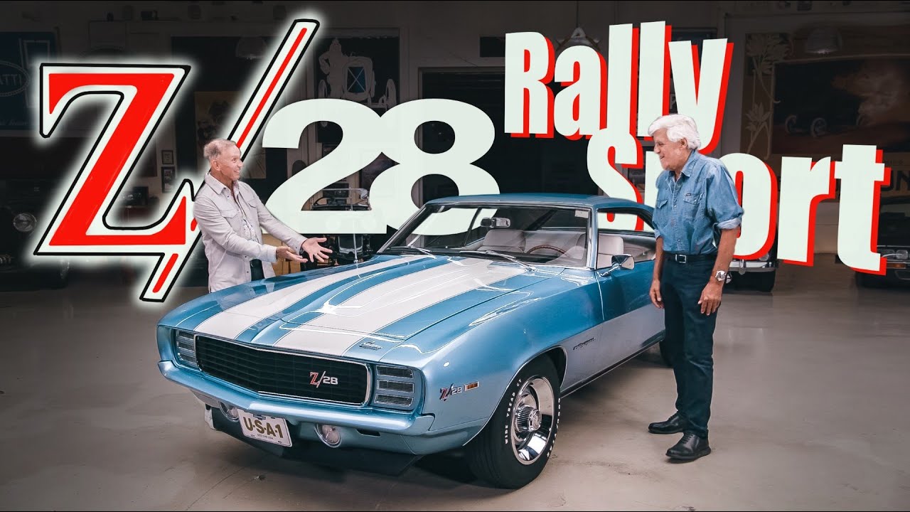 Jay Leno Drives Iconic 1969 Camaro Z28 Rally 🏁