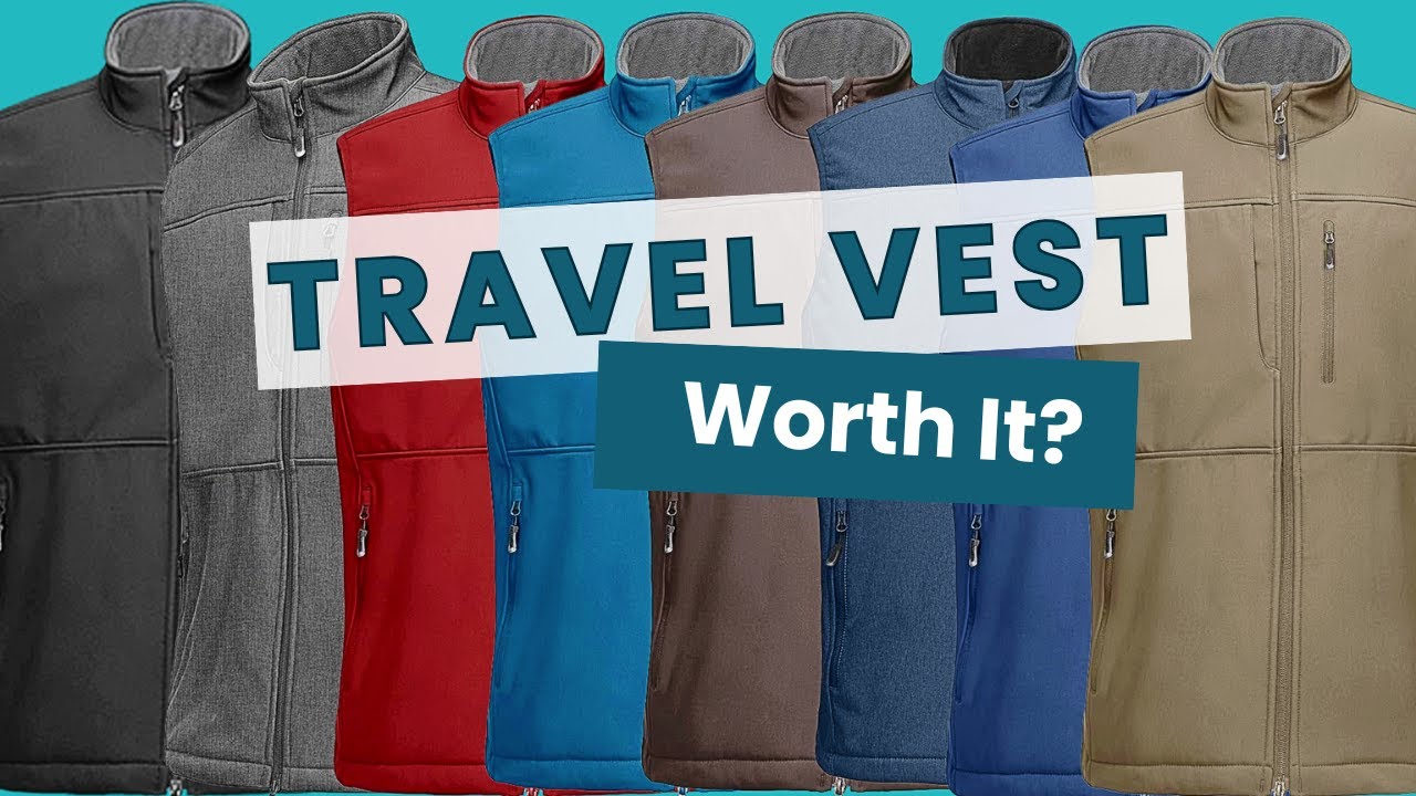 Men's TRAVEL VEST Review-33,000ft Men’s Softshell Vest #travelgear