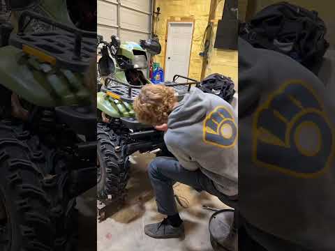 Building The Cheapest Quad I Could Buy😳 #atv