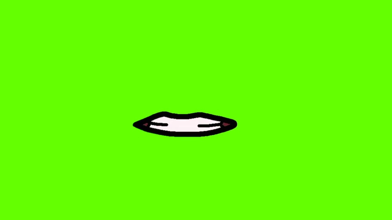 Free Green Screen Mouth Animation 🎬