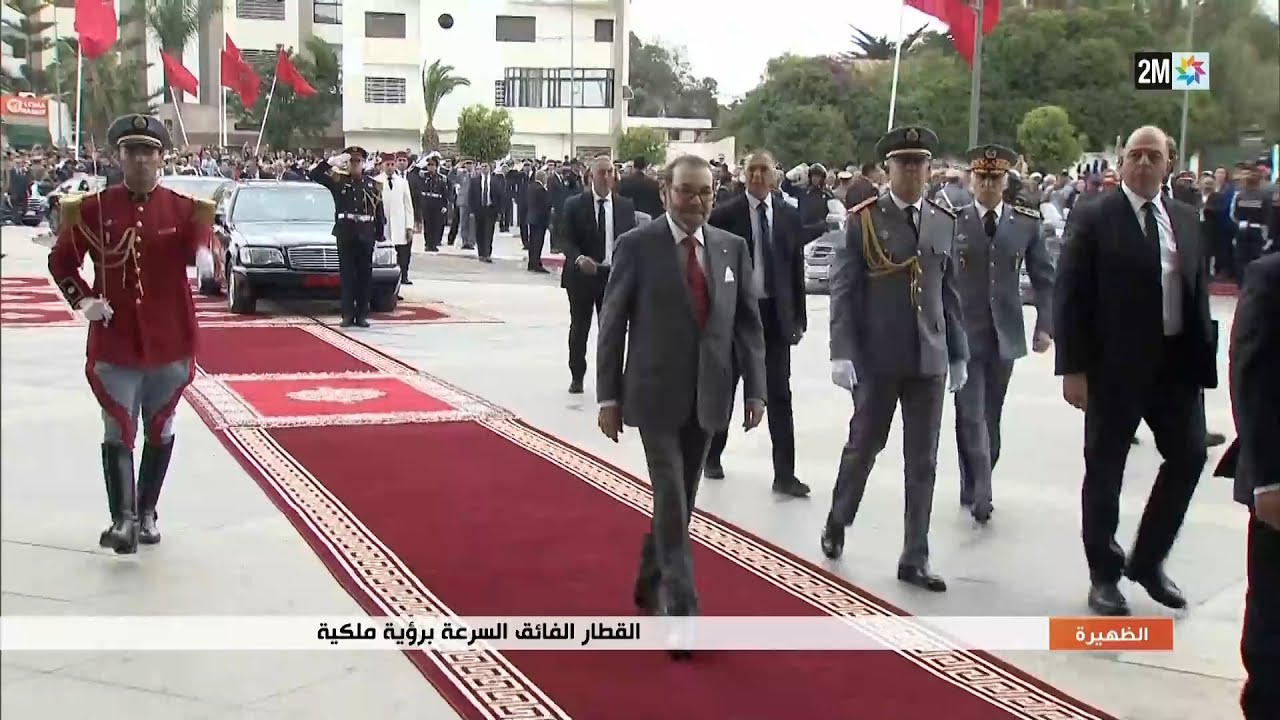 القطار الفائق السرعة برؤية ملكية 🚄