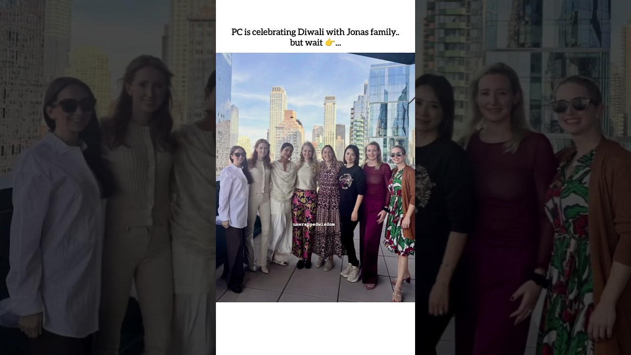 Priyanka Chopra Celebrates Diwali with the Jonas Family