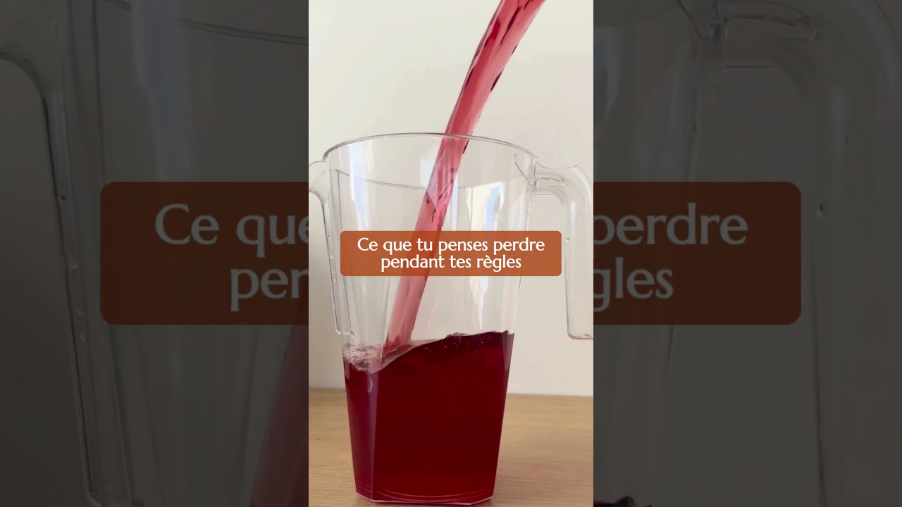 Ce que tu perds vraiment pendant tes règles 🩸