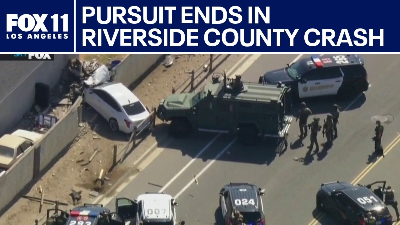 SWAT Standoff After Police Chase in Jurupa Valley 🚓