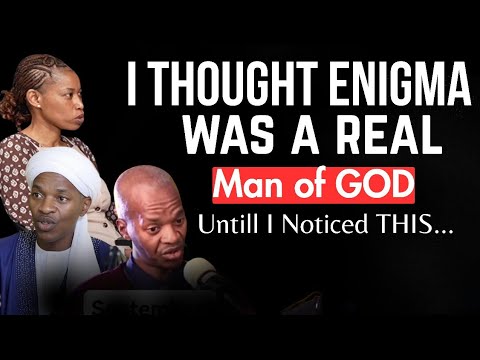 Thobi Sbiya On Enigma Being A Deceiver, Claiming To Be A Man Of God, I Thought He Was Genuine. ‼️‼️