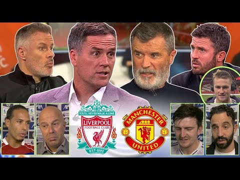 Liverpool vs Man United 1-2 Post Match Analysis | Owen, Keane, Carrick, Carragher, Barnes Reactions