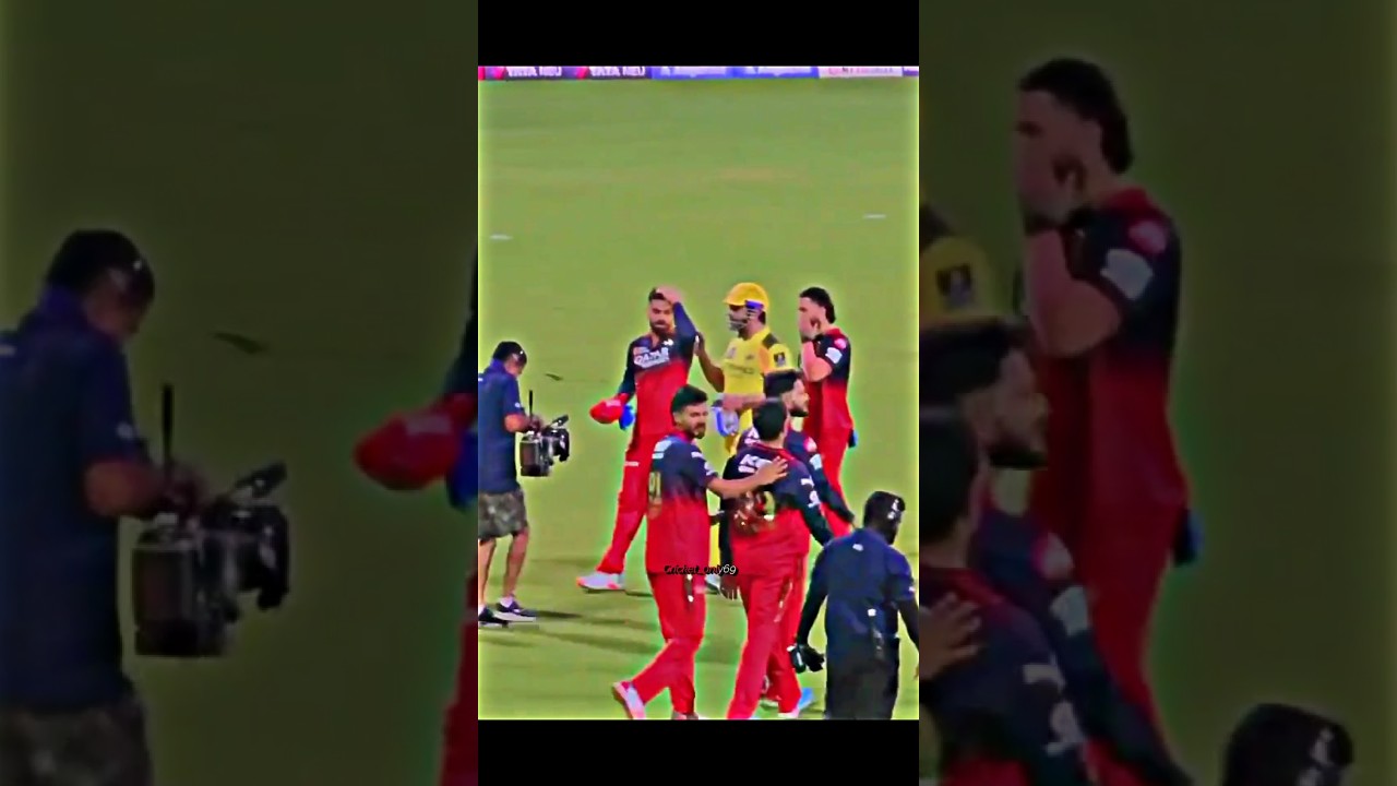 Virat Kohli and MS Dhoni Celebrate Together After the Match! π