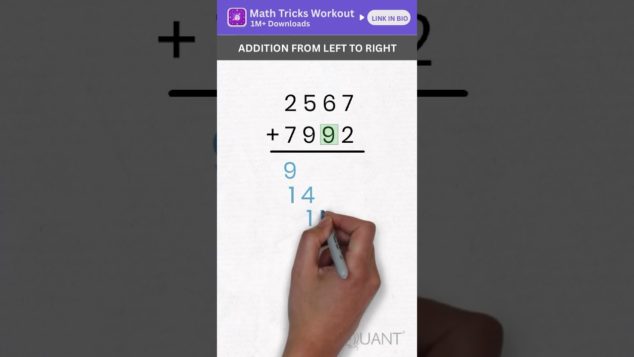Speed Math: Add Large Numbers with Easy Mental Math Tricks