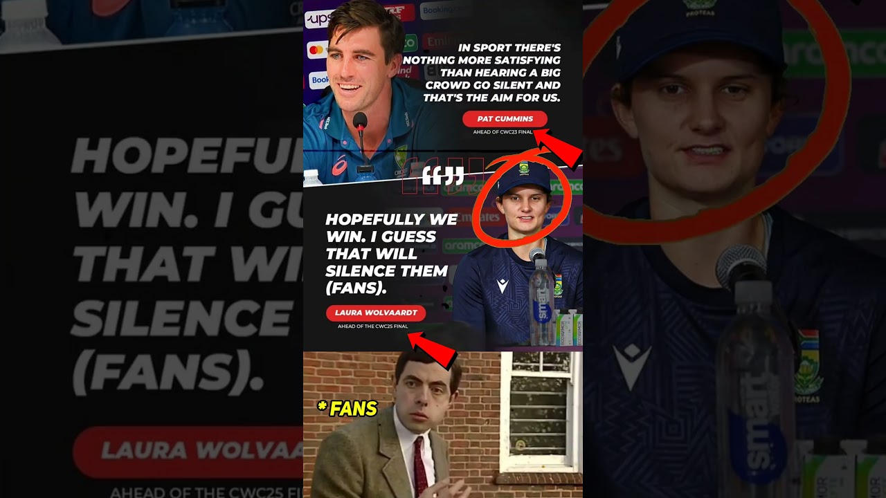 Laura Wolvaardt Executes Bold Pat Cummins Move to Silence Indian Fans in Final 🏏