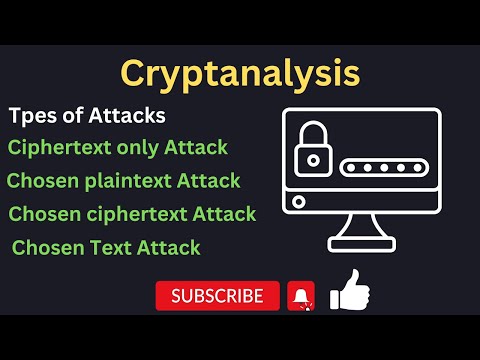 Cryptanalysis|| Types of Attacks