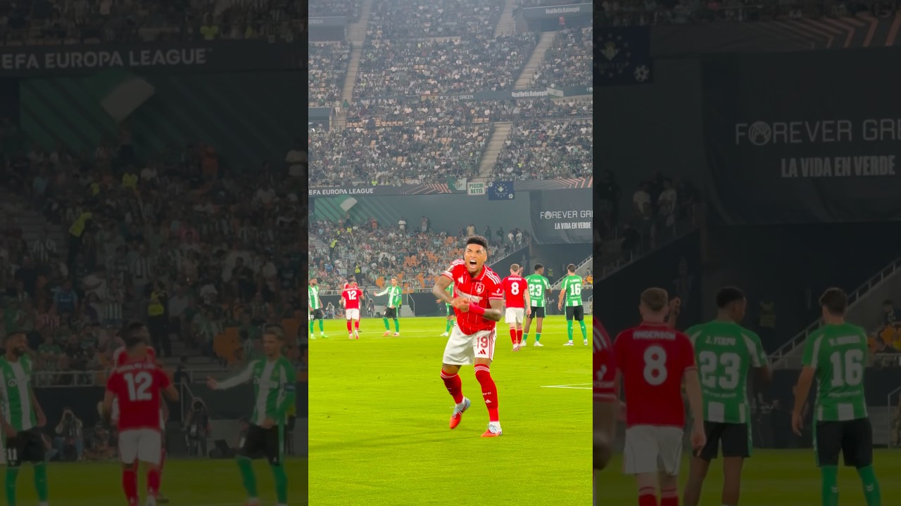 Igor Jesus Scores Epic Kamehameha Celebration vs. Real Betis! 🇧🇷