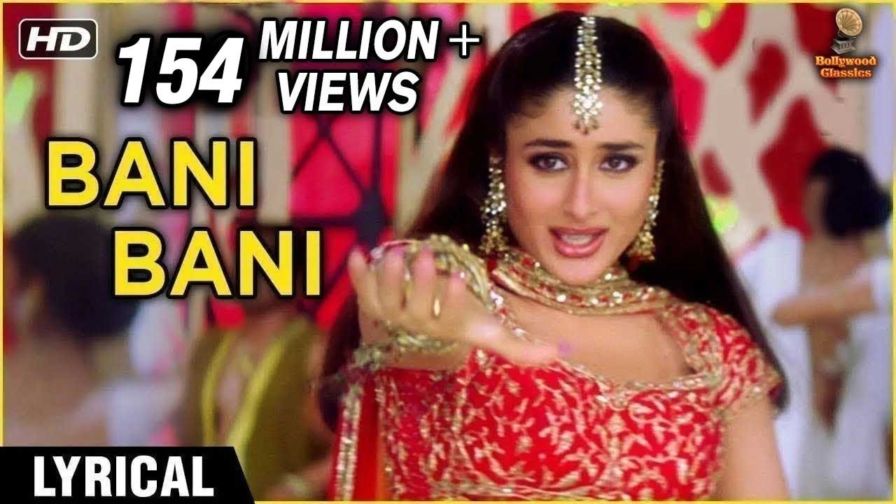Bani Bani Lyrical | Romantic Song from Main Prem Ki Deewani Hoon 🎶 Featuring Kareena & Hrithik