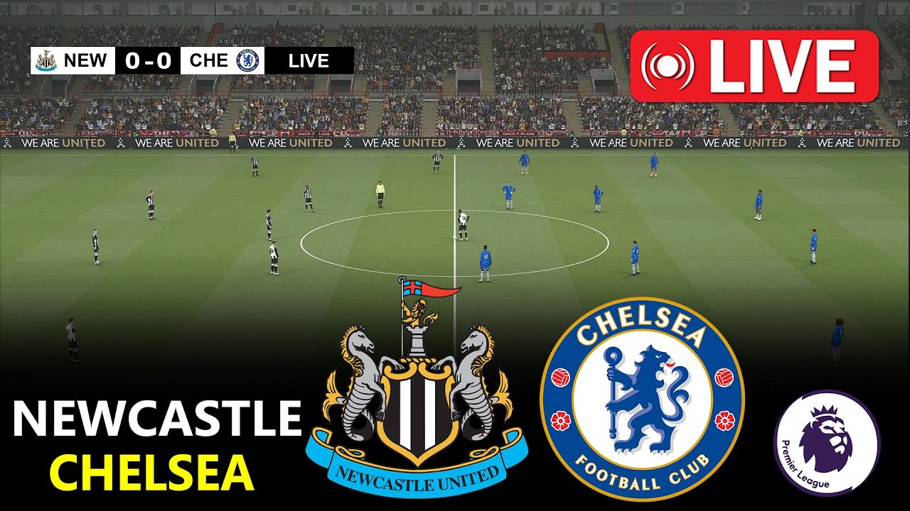 Newcastle United vs Chelsea | English Premier League 2025/26 | Epl Live | PES 21 Simulation