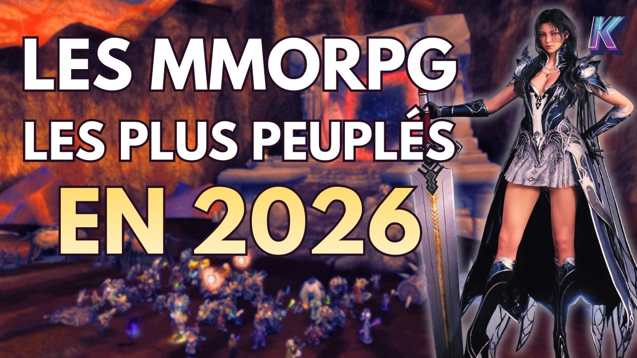 Top MMORPG les plus peuplés en 2026 🚀