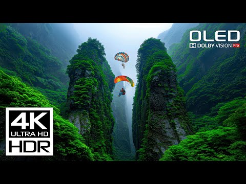 The Coolest Dolby Vision 4K Video with Relaxing Music - 4K HDR 120 FPS