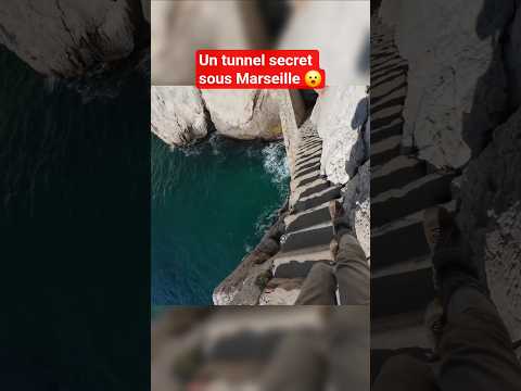 un tunnel secret sous Marseille 😮🔦 #urbex #tunnel #marseille #exploration #viral